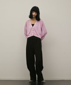 GRACE CONTINENTAL スリーブスリットニットカーディガン