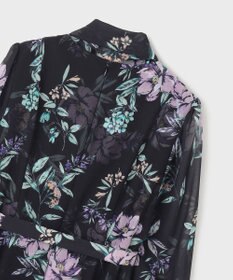 GRACE CONTINENTAL フラワーレイヤーワンピース