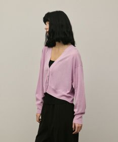 GRACE CONTINENTAL スリーブスリットニットカーディガン