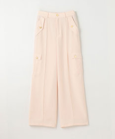 GRACE CONTINENTAL バックサテンカーゴパンツ