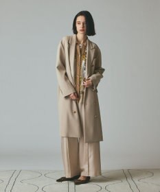 GRACE CONTINENTAL スカーフコンビカーディガン