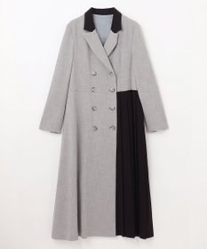 美品✨グレースコンチネンタル♡配色トレンチコート　バイカラー　ベルト　36 美品✨グレースコンチネンタル♡配色トレンチコート バイカラー