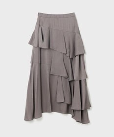 GRACE CONTINENTAL イレヘムサテンスカート