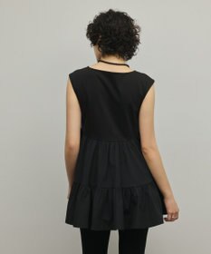 GRACE CONTINENTAL フレア切替カットトップ