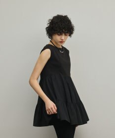 GRACE CONTINENTAL フレア切替カットトップ