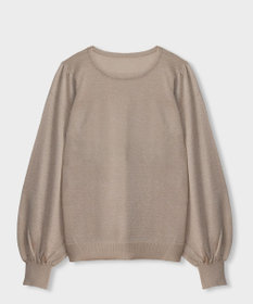 GRACE CONTINENTAL シアーラメニットトップ