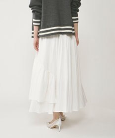 GRACE CONTINENTAL イレギュラーギャザースカート