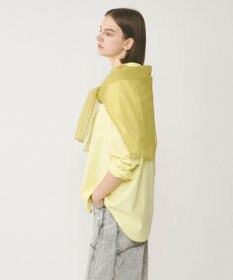 GRACE CONTINENTAL チュールレイヤードシャツ