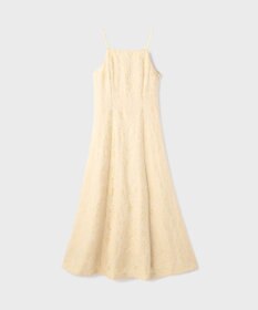 GRACE CONTINENTAL リーフジャガードキャミワンピース