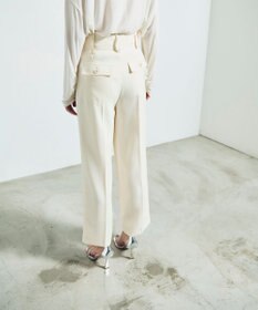 GRACE CONTINENTAL サテンベイカーパンツ