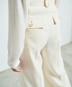 GRACE CONTINENTAL サテンベイカーパンツ