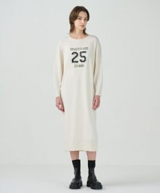 GRACE CONTINENTAL ナンバーモチーフニットワンピース