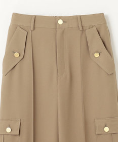 GRACE CONTINENTAL バックサテンカーゴパンツ
