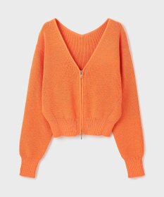 GRACE CONTINENTAL ハイゲージ畦ニットカーディガン