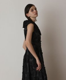 GRACE CONTINENTAL ローズ刺繍ワンピース