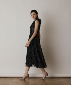 GRACE CONTINENTAL ローズ刺繍ワンピース