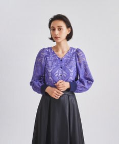 刺繍レースブラウス / GRACE CONTINENTAL | GRACE CONTINENTAL 刺繍レースブラウス / GRACE CONTINENTAL | GRACE CONTINENTAL