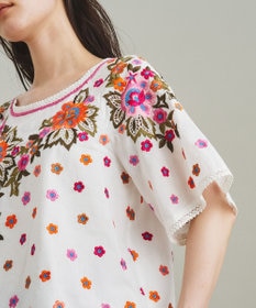 マルチフラワー刺繍トップ / GRACE CONTINENTAL | GRACE