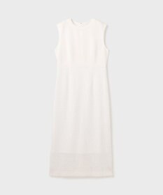 GRACE CONTINENTAL フェザー刺繍コンビワンピース