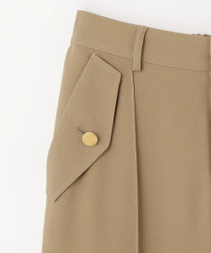 GRACE CONTINENTAL バックサテンカーゴパンツ