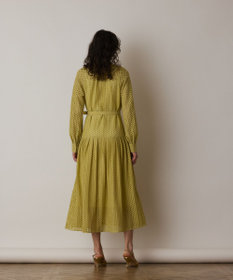 GRACE CONTINENTAL メッシュレースカフタンワンピース