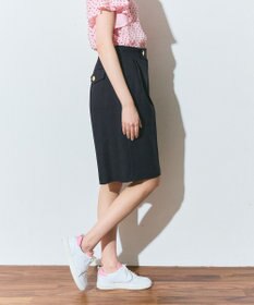 GRACE CONTINENTAL リネンタッチハーフパンツ