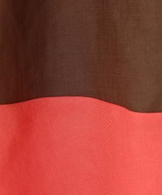 GRACE CONTINENTAL バイカラージップスカート