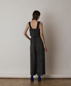 GRACE CONTINENTAL カットジャガードサロペット