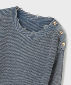 GRACE CONTINENTAL ピグメントニットトップ