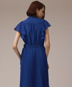 GRACE CONTINENTAL ボウタイプリーツドレス