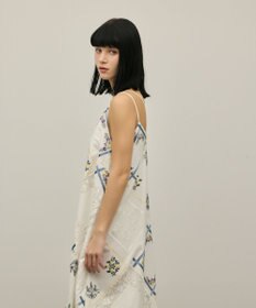 GRACE CONTINENTAL ハンカチパッチワークキャミワンピース