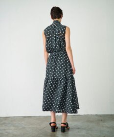 GRACE CONTINENTAL シアードットプリントブラウス