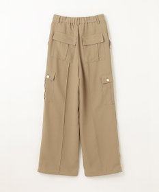 GRACE CONTINENTAL バックサテンカーゴパンツ