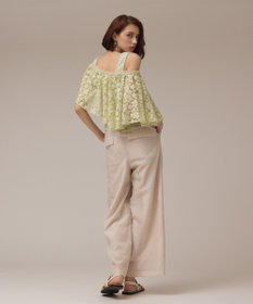 GRACE CONTINENTAL レースケープカットトップ
