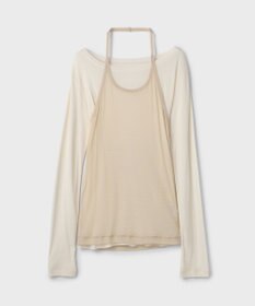 GRACE CONTINENTAL シアーレイヤードカットトップ