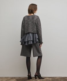 GRACE CONTINENTAL スーツ地ハーフパンツ