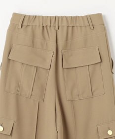 GRACE CONTINENTAL バックサテンカーゴパンツ