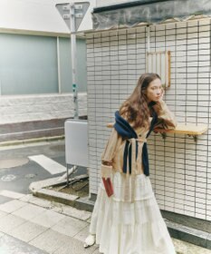 GRACE CONTINENTAL スエードライクシャツ