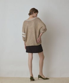 GRACE CONTINENTAL グリッターニットカーディガン