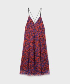 GRACE CONTINENTAL フラワーチュールプリントキャミワンピース