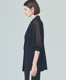 GRACE CONTINENTAL トリアセテーラードジレ