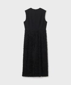 GRACE CONTINENTAL フェザー刺繍コンビワンピース