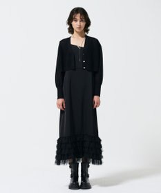 GRACE CONTINENTAL シアーカノコニットカーディガン