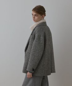 GRACE CONTINENTAL カルゼツイードダブルジャケット