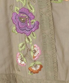 フラワー刺繍エスニックワンピース / GRACE CONTINENTAL | GRACE
