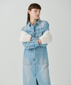 GRACE CONTINENTAL LOU ANDREA フェイクファーミトン