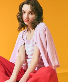 GRACE CONTINENTAL ハイツイストコットンカーディガン