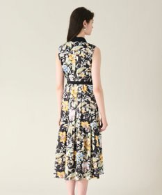 GRACE CONTINENTAL ボタニカルプリントワンピース