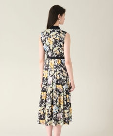 GRACE CONTINENTAL ボタニカルプリントワンピース