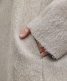 GRACE CONTINENTAL シャギードルマンコート